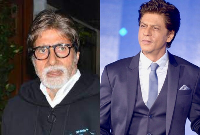 Shah Rukh Khan wishes Amitabh Bachchan on his birthday