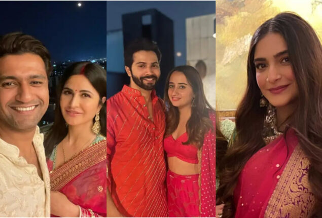 From Katrina Kaif to Sonam Kapoor: See Bollywood Celebs Karwa Chauth Celebration