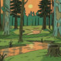 Optical Illusion: Can spot hidden deer in forest photo in 20 secs!