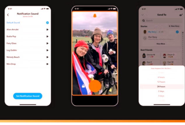 Snapchat Plus users choose buddy notification sounds & Snap Stories last a week