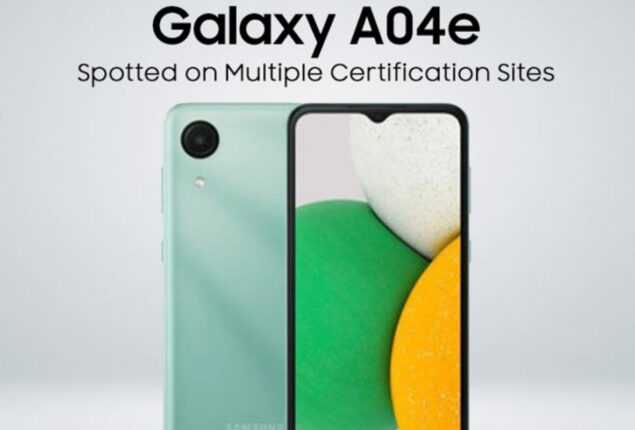 Samsung Galaxy A04e has been added to the NBTC &  Indonesian Telecom databases