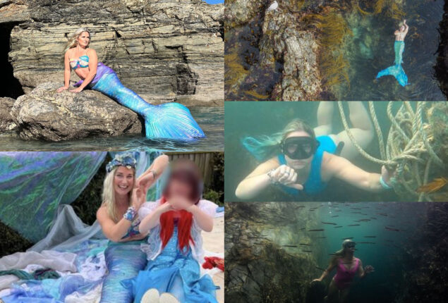 Mermaids can hold their breath for 4 minutes and swim in frigid waters year-round