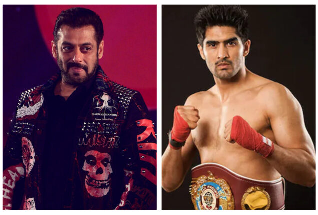 “Kisi Ka Bhai Kisi Ki Jaan” Salman Khan Welcomes Vijender Singh on board