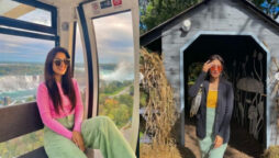 Ayeza Khan gives refreshing vacation vibes in recent pictures