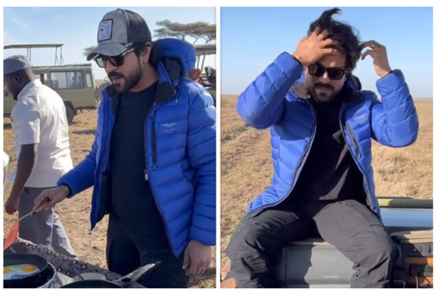 Ram Charan enjoys taking unusual Wildlife photographs in Africa 