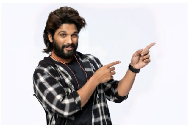 Allu Arjun dances to O Antava by Pushpa while performing with DJ Martin Garrix in Hyderabad Allu Arjun dances to O Antava by Pushpa while performing with DJ Martin Garrix in Hyderabad