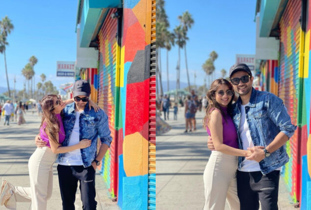 Saboor Aly and Ali Ansari enjoys romantic vacation in California