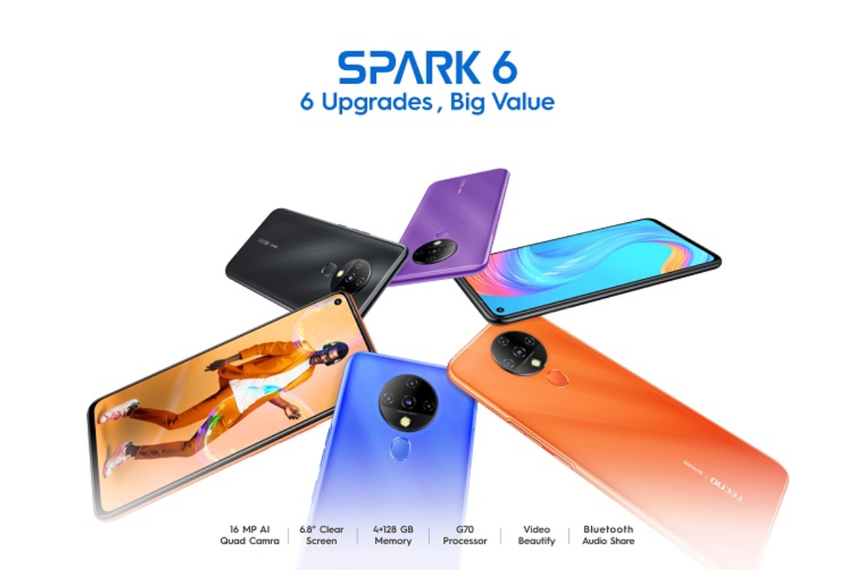 Tecno Spark 6 price in Pakistan