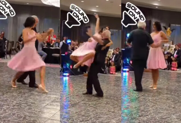 Elderly man performing Salsa dance video goes viral