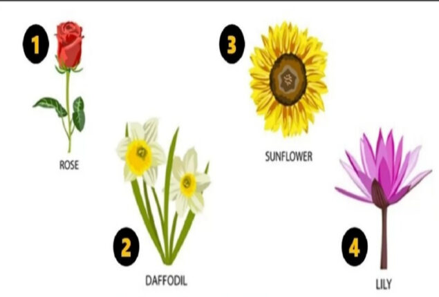 Pick a flower and test your personality!