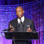 Mayor Eric Adams performs to Chaka Khan at Angel Ball