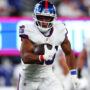 New York Giants’ facilities to see how injured former teammate Sterling Shepard is
