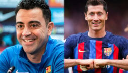 Before the UCL match against Bayern Munich, Xavi sums up Lewandowski in three words