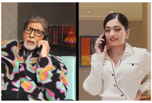 Rashmika Mandanna drops special message for Amitabh Bachchan