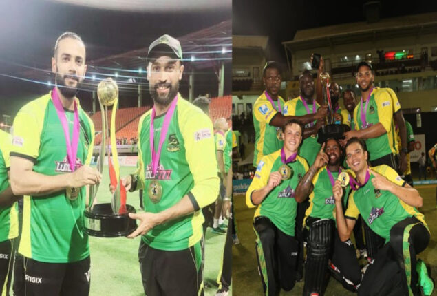 Mohammad Amir, Imad Wasim win CPL with Jamaica Tallahassee