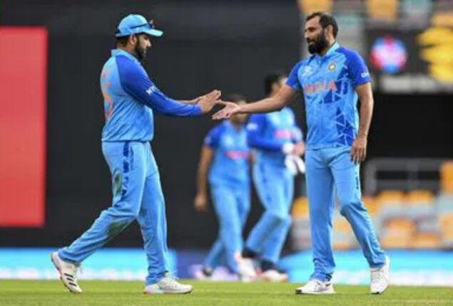 T20 World Cup: India defeats Australia in practice match after Shami’s last-over surprise