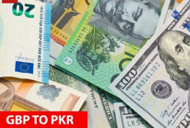 GBP TO PKR and other currency rates in Pakistan – 25 Nov 2023