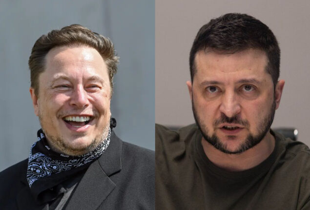 Elon Musk asks people to vote to end Russia’s war in Ukraine, Volodymyr Zelenskiy responds with his own poll