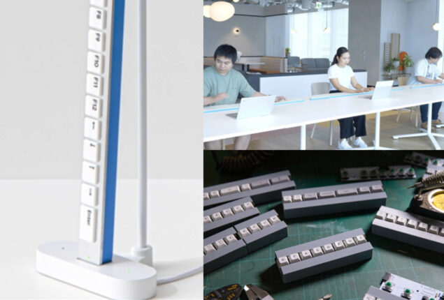 Google Japan introduced 165-centimeter-long, single-row Gboard Bar