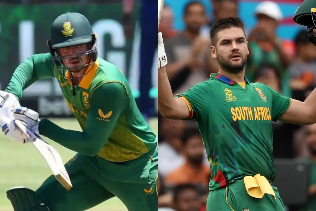 Rossouw and de Kock's partnership make South Africa win