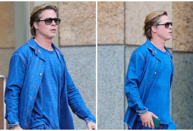 Brad Pitt looks calm after Angelina Jolie’s dramatic court claims