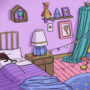 Optical Illusion: Find the Tooth Fairy inside the bedroom in 15 secs
