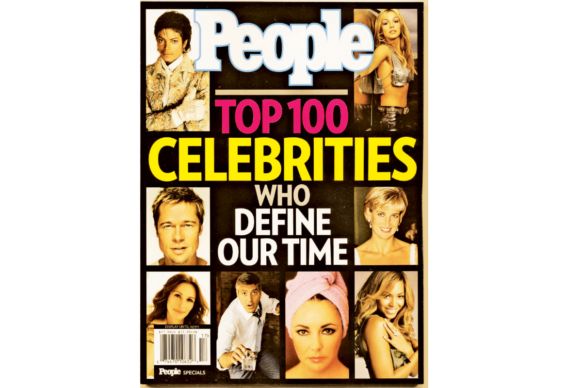 Top 100 celebrities who define our time