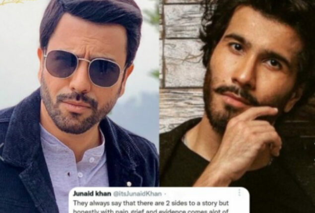 Junaid Khan raises his voice in support of Aliza Sultan Khan