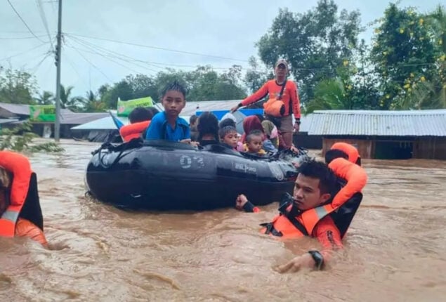 In the southern Philippines, a storm kills at least 67 people