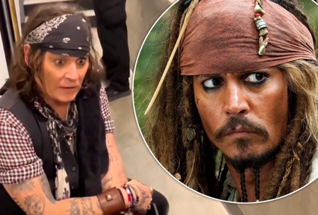Video of Johnny Depp portraying Jack Sparrow goes viral