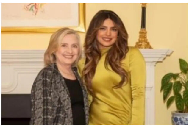 Priyanka Chopra praises Hillary Clinton
