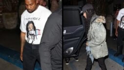 Kanye West spotted wearing ‘Tremendez’ printed shirt during date with Juliana Nalu