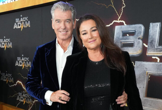 Here is why Pierce Brosnan wore his wedding ring in ‘Black Adam’