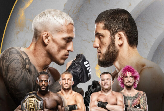 How to watch UFC 280 live: Oliveira vs Makhachev