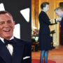 Daniel Craig was honoured as James Bond by Princess Anne