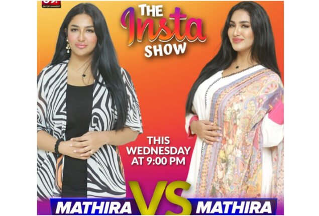 For first-time ever, Mathira to host herself on ‘The Insta Show’