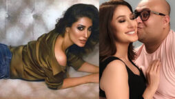 Mehwish Hayat shares cozy bonding with make-up artist Waqar Hussain