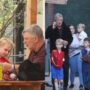 Alec Baldwin spotted enjoying meal with his three sons