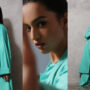 Hira khan slays her fashionista look in turquoise Co-ords