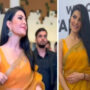 Jacqueline makes public appearance at an event, stuns in saree
