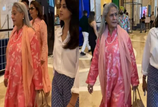 Jaya Bachchan says ‘serves you well’ as paparazzo takes a tumble