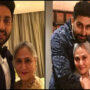 Jaya Bachchan school fans trying for selfie with Abhishek in temple
