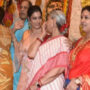Kajol makes Jaya Bachchan take off mask and smile for camera