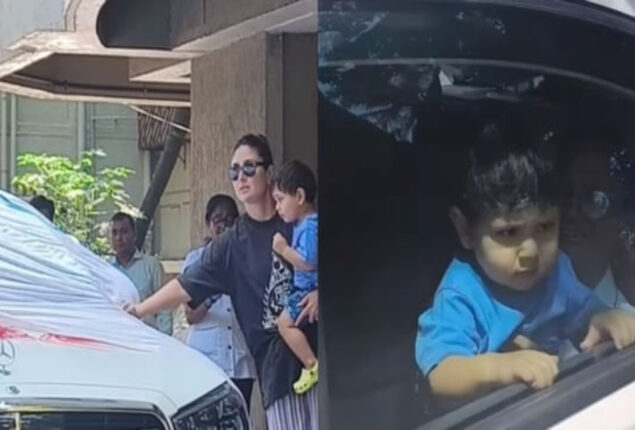 Kareena Kapoor gets a new Mercedes worth ₹2 cr; took Jeh for ride