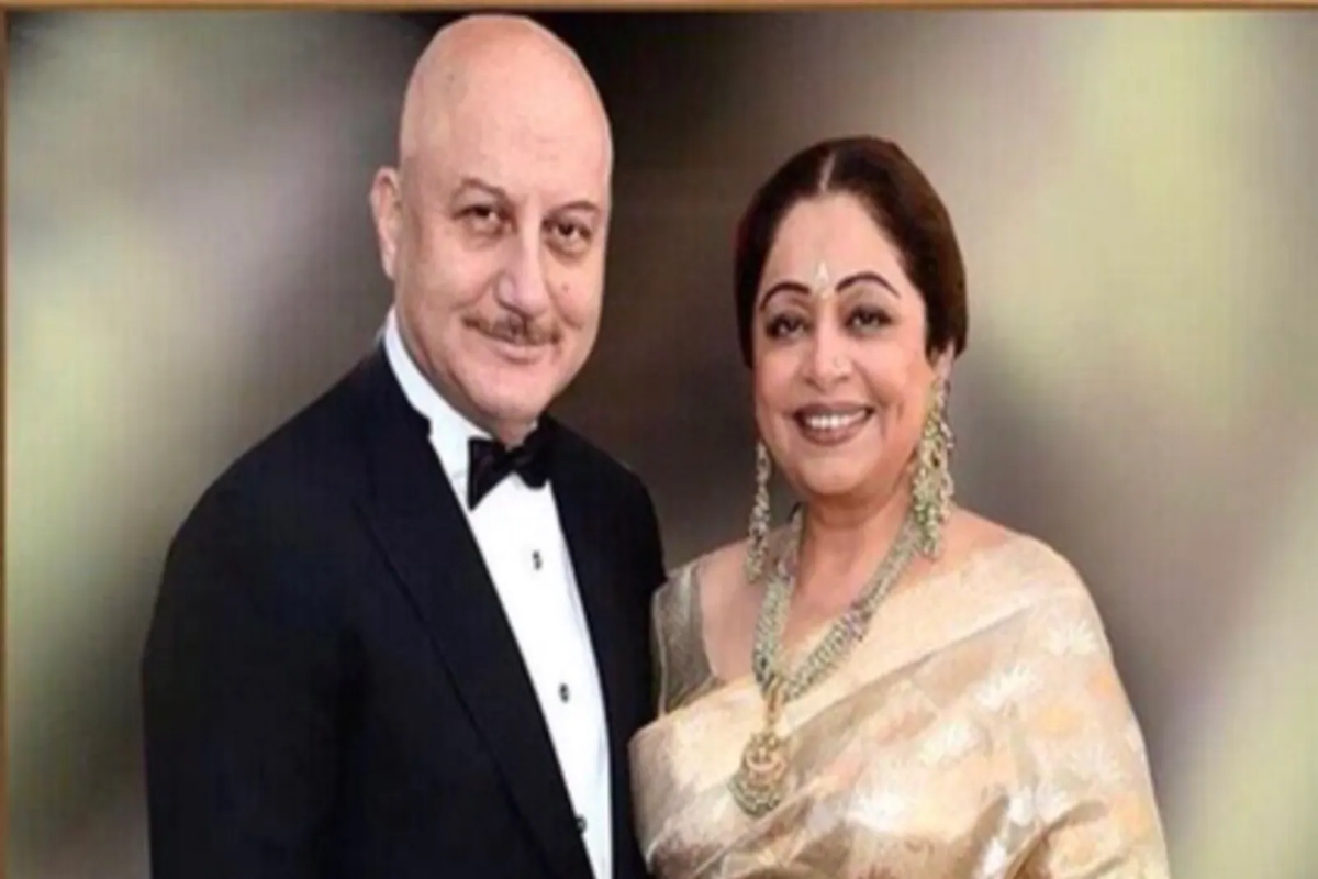 Kirron Kher and Anupam Kher