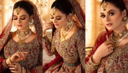 Minal Khan flaunts her swag in latest bridal shoot