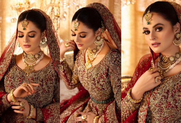 Minal Khan flaunts her swag in latest bridal shoot