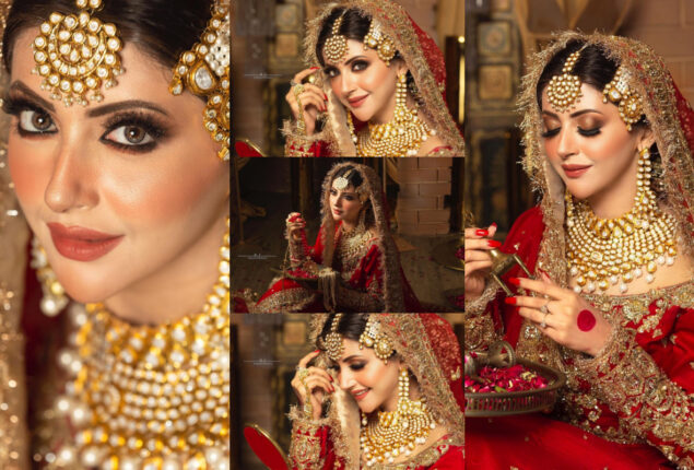 Moomal Khalid mesmerises in bridal photoshoot