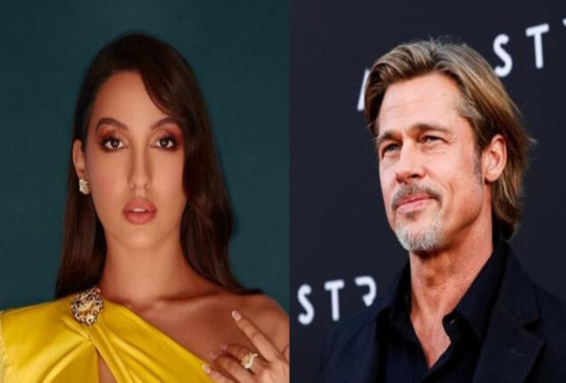 Nora Fatehi reveals that Brad Pitt ‘slid into her DMs’