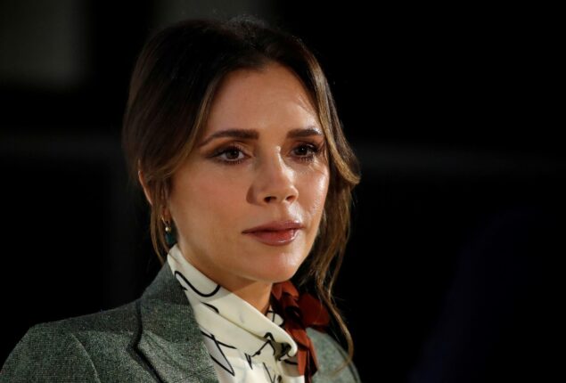 Victoria Beckham debuted at Paris Fashion Week with a sleek lineup